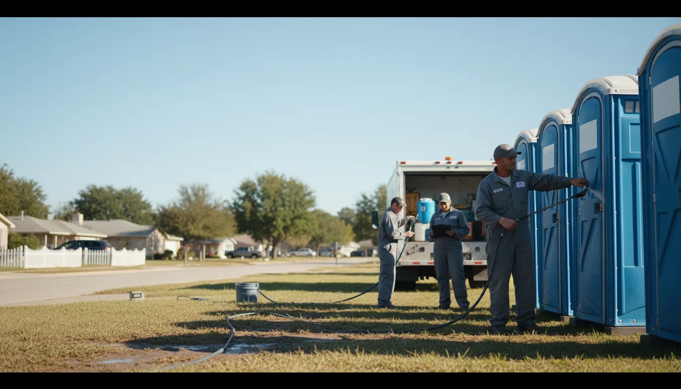 Long-Term Portable Toilet Rental in Sun Prairie, WI near me